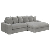 Coaster Blaine Upholstered Reversible Sectional Fog Model 509900
